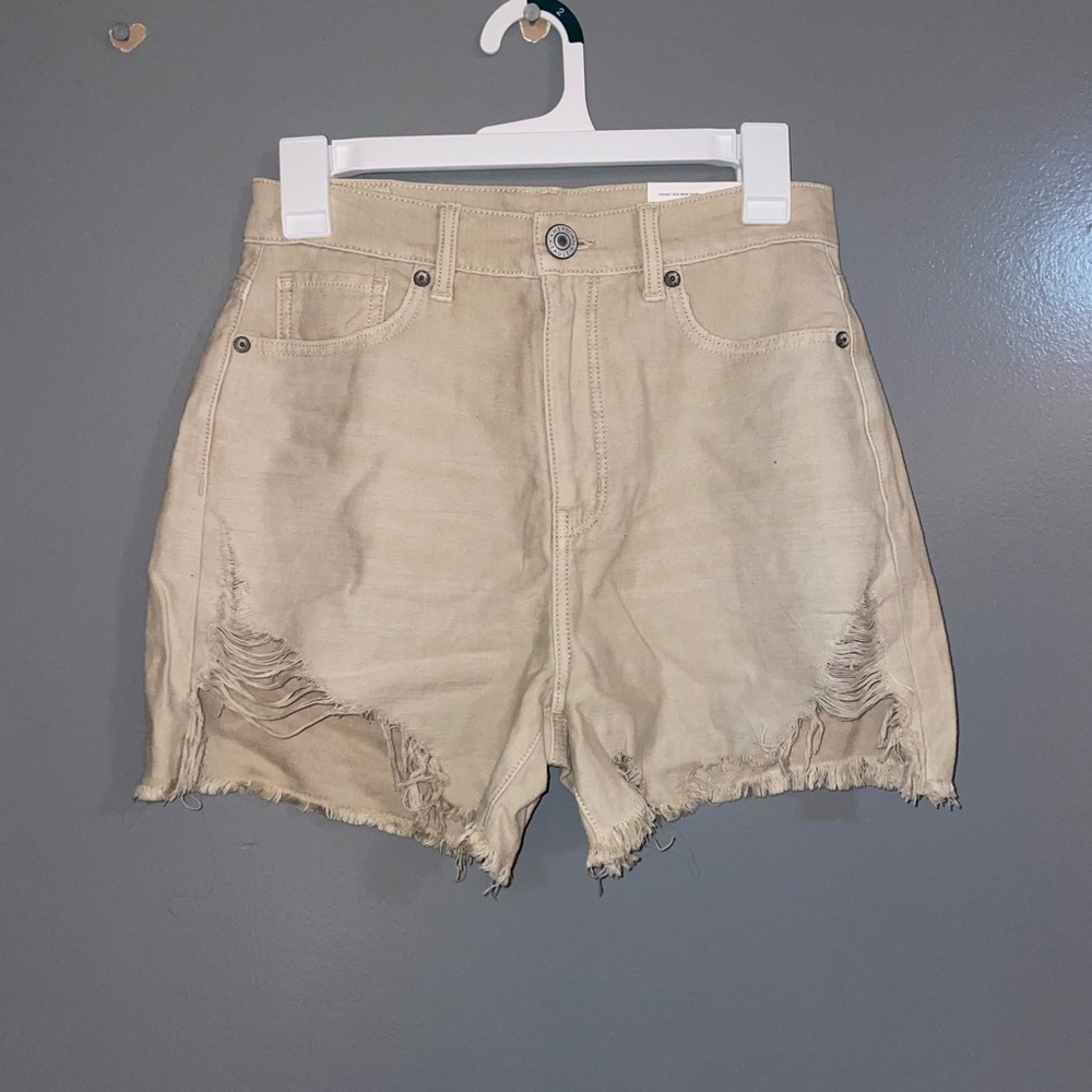 American Eagle High Rise Mom shorts